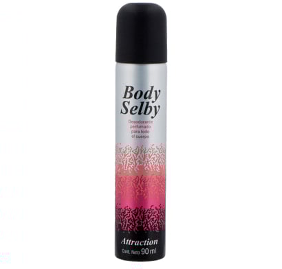 DESODORANTE BODY SELBY ATRACTION 90 ML.