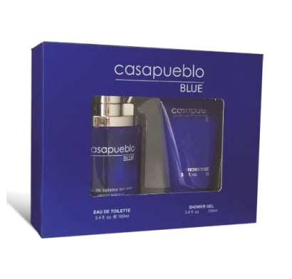 Set Perfume Casapueblo Navy Blue Edt 100 Ml + Gel De Ducha 100 Ml