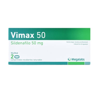 Vimax 50 mg 2 Comprimidos