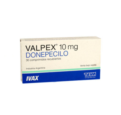 Valpex 10 Mg 30 Comprimidos