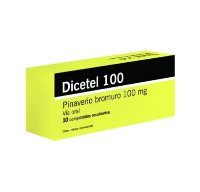 Dicetel 100 Mg 10 Comprimidos