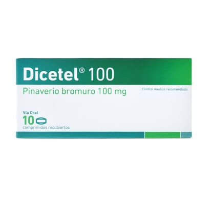Dicetel 100 mg 10 Comprimidos