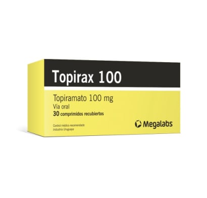 Topirax 100 Mg 30 Comprimidos