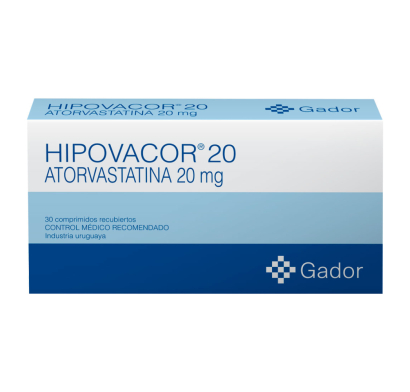 Hipovacor 20 Mg 30 Comprimidos
