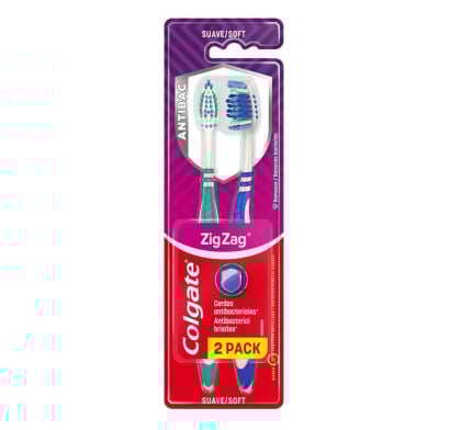 CEPILLO DE DIENTES COLGATE ZIG ZAG MEDIO 2X1