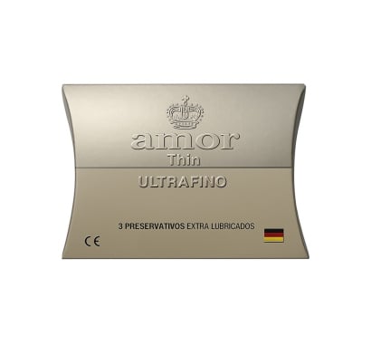 Preservativos Amor Ultrafino 3 Unidades