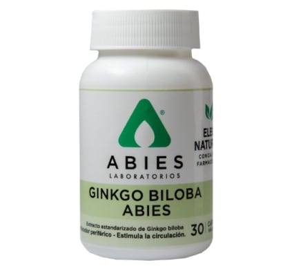 Ginkgo Biloba 80 Mg Abies 30 Cápsulas