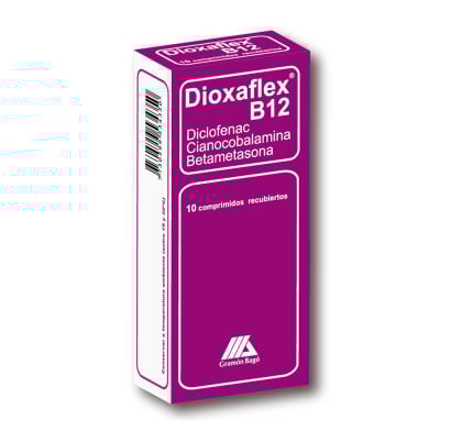 Dioxaflex B12 10 Comprimidos