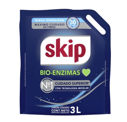 Jabón Líquido Para Ropa Skip Regular 3 L