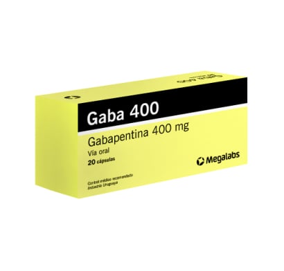 Gaba 400 Mg 20 Cápsulas