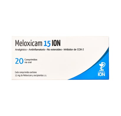 Meloxicam 15 Mg Ion 20 Comprimidos