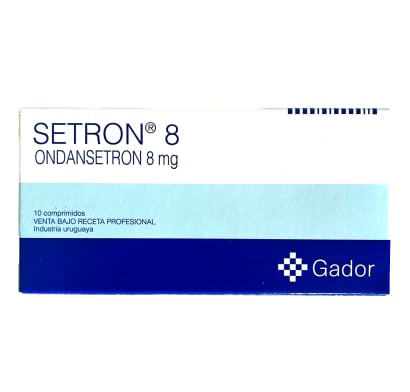 Setron 8 Mg 10 Comprimidos