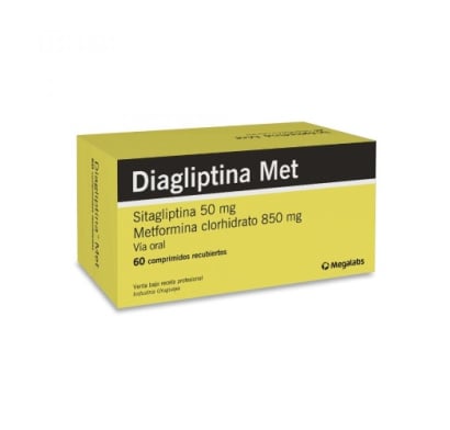 DIAGLIPTINA MET 60 COMPRIMIDOS