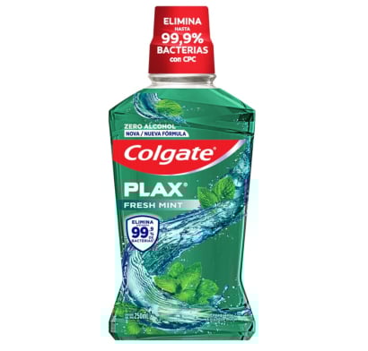 ENJUAGUE BUCAL COLGATE PLAX FRESH MINT 250 ML