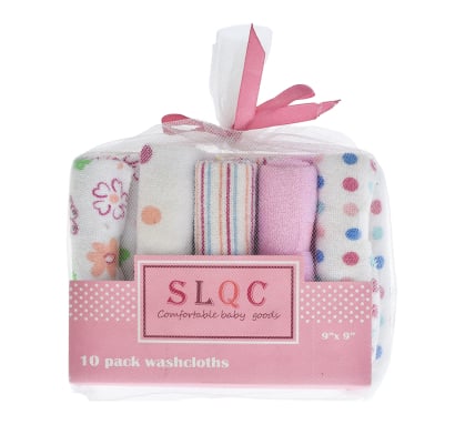 Set 10 Babitas Para Bebés Rosa