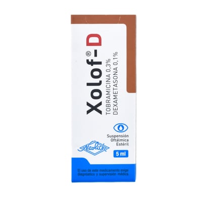 Xolof D Colirio Oftálmico 5 Ml
