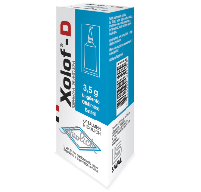 XOLOF UNGÜENTO OFTALMICO 3