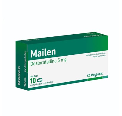 Mailen 5 Mg 10 Comprimidos Recubiertos