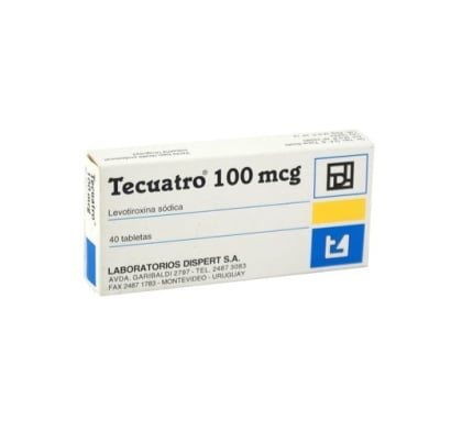 Tecuatro 100 Mcg 40 Tabletas