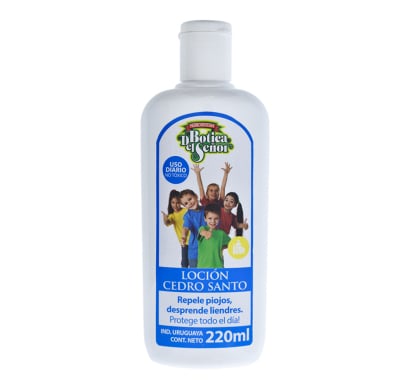 Piojicida Botica Del Señor Cedro Santo Loción 220 Ml