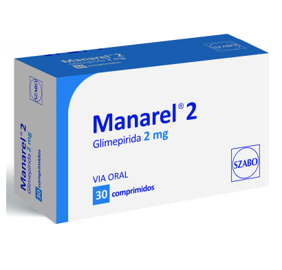 Manarel 2 Mg 30 Comprimidos