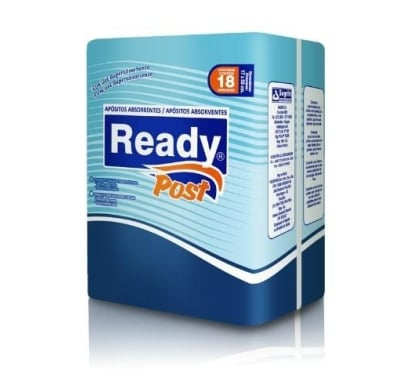 Apósitos Ready Post Parto Talle Grande 18 Unidades