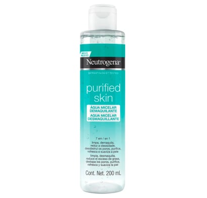 AGUA MICELAR NEUTROGENA PURIFIED SKIN 200 ML