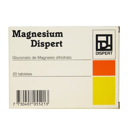 Magnesium Dispert 20 Tabletas