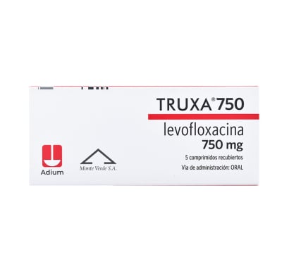 Truxa 750 Mg 5 Comprimidos