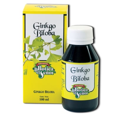 Tintura De Ginkgo Biloba Botica Del Señor 100 Ml