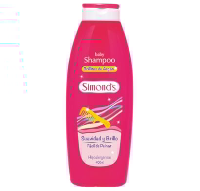 Shampoo Simond's Brillitos De Argán 400 Ml