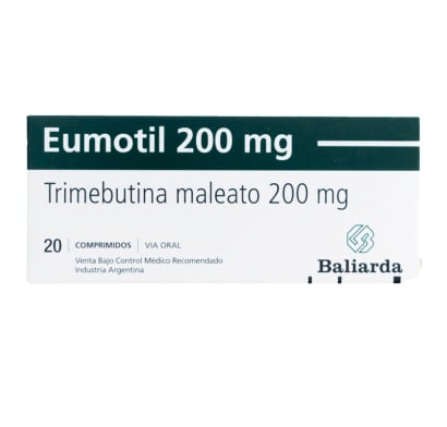 Eumotil 200 Mg 20 Comprimidos