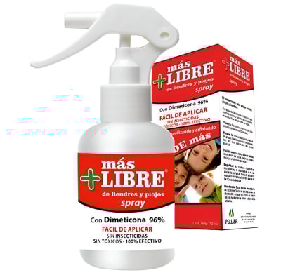 Piojicida Más Libre Spray 110 Ml