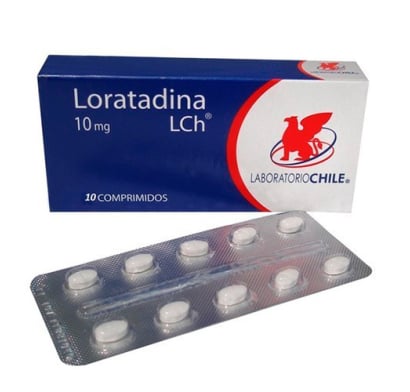 Loratadina Teva 10 Mg 10 Comprimidos