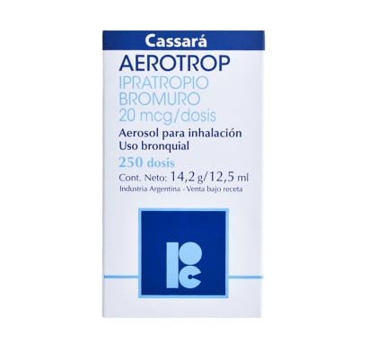 Aerotrop Aerosol 250 Dosis