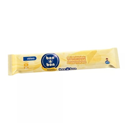 Obleas Bon O Bon Chocolate Blanco 30 G