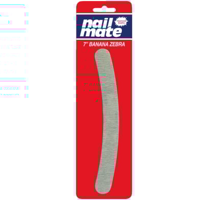 LIMA NAIL MATE CURVA ZEBRA - BLISTER