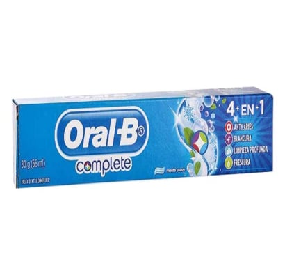 Pasta De Dientes Oral B Complete 4 En 1 80 G
