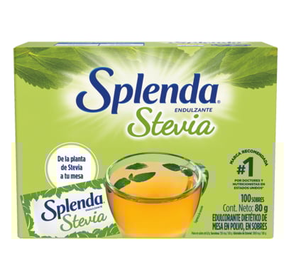 Endulzante Splenda Stevia 100 Sobres