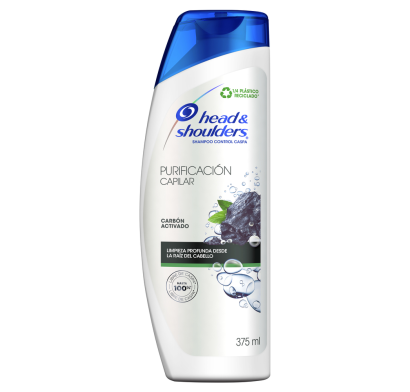 Shampoo Head & Shoulders Purificación Capilar 375 Ml