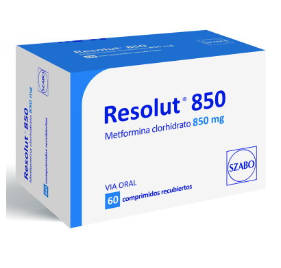 Resolut 850 Mg 60 Comprimidos