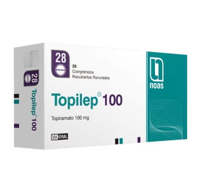 TOPILEP 100 MG 28 COMPRIMIDOS
