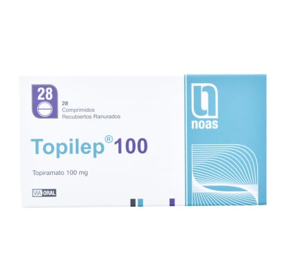 TOPILEP 100 MG 28 COMPRIMIDOS
