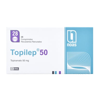 TOPILEP 50 MG 28 COMPRIMIDOS