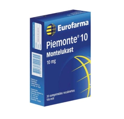 Piemonte 10 Mg 30 Comprimidos