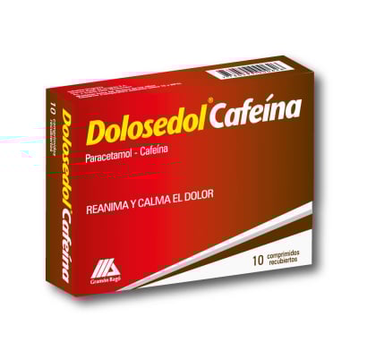 Dolosedol Cafeína 10 Comprimidos