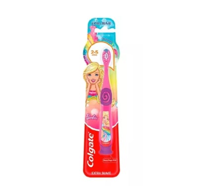 Cepillo De Dientes Colgate 2-5 Años Barbie/bob Esponja