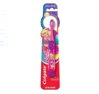 Cepillo de Dientes Colgate 2-5 Años Barbie/Bob Esponja