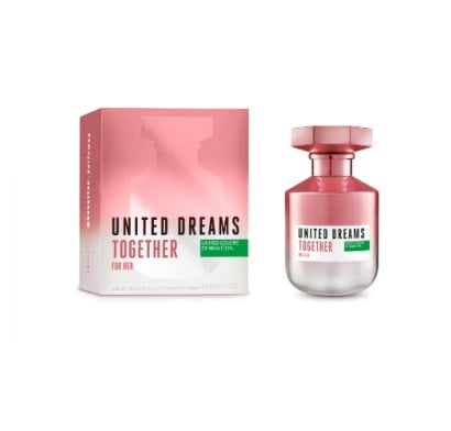 PERFUME BENETTON TOGETHER FEMENINA 80 ML