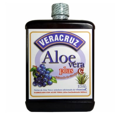 Néctar De Aloe Vera Arándanos Y Vitamina C Veracruz Bebible 1 L